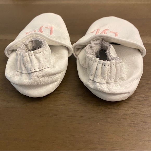 Leather Newborn Booties (Lyla) - Picture 4 of 4